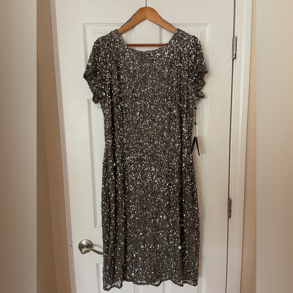 Adrianna Papell Sequin Dress